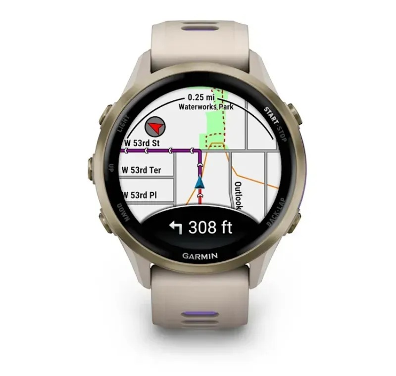 Смарт-часы Garmin Forerunner 970 French Gray Soft Gold Titanium with French Gray/Translucent Indigo Silicone with Soft Gold Buckle (010-02969-62) Смарт-часы Garmin Forerunner 970 French Gray Soft Gold Titanium with French Gray/Translucent Indigo Silicone with Soft Gold Buckle (010-02969-62)