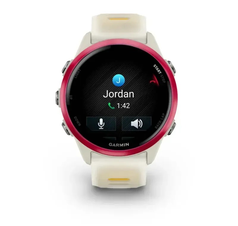 Смарт-часы Garmin Forerunner 570 42mm Raspberry with Mango/Translucent Bone with Silver Buckle (010-02970-42) Смарт-часы Garmin Forerunner 570 42mm Raspberry with Mango/Translucent Bone with Silver Buckle (010-02970-42)