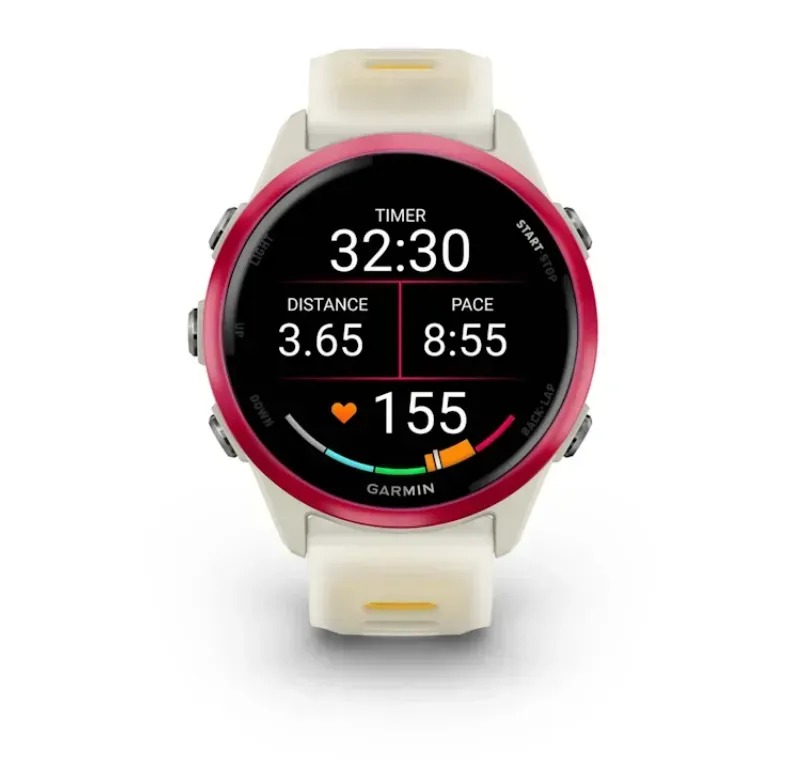 Смарт-часы Garmin Forerunner 570 42mm Raspberry with Mango/Translucent Bone with Silver Buckle (010-02970-42) Смарт-часы Garmin Forerunner 570 42mm Raspberry with Mango/Translucent Bone with Silver Buckle (010-02970-42)