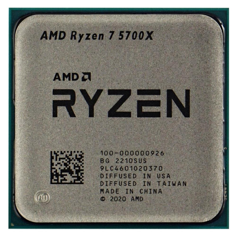 Процесор AMD Ryzen 7 5700X (3.4GHz 32MB 65W AM4) Tray (100