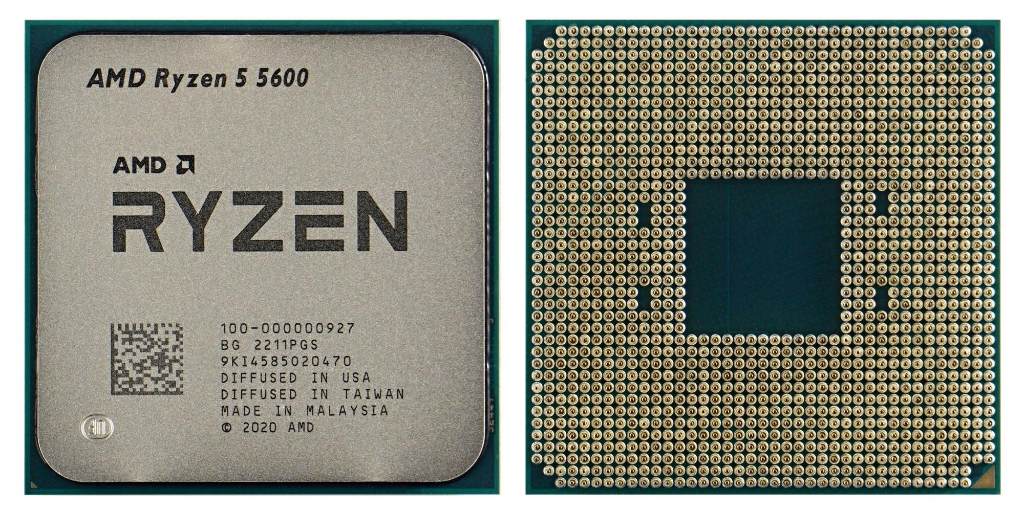 Процессор AMD Ryzen 5 5600 (3.5GHz 32MB 65W AM4) Tray (100
