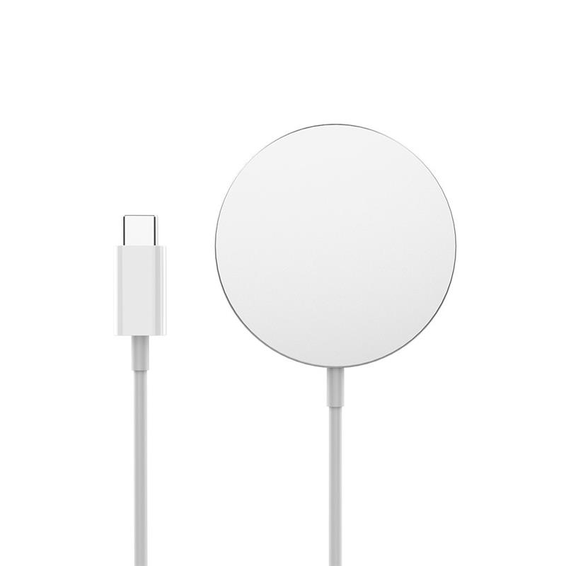 Бездротовий зарядний пристрій СolorWay MagSafe Charger 15W for iPhone White (CW-CHW27Q-WT)