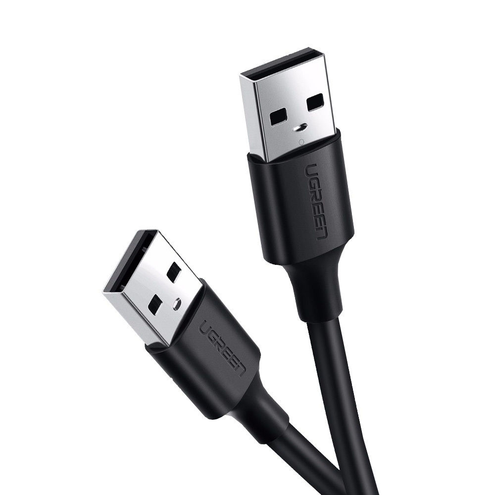 Кабель Ugreen US102 USB 2.0 0.5 м Чорний