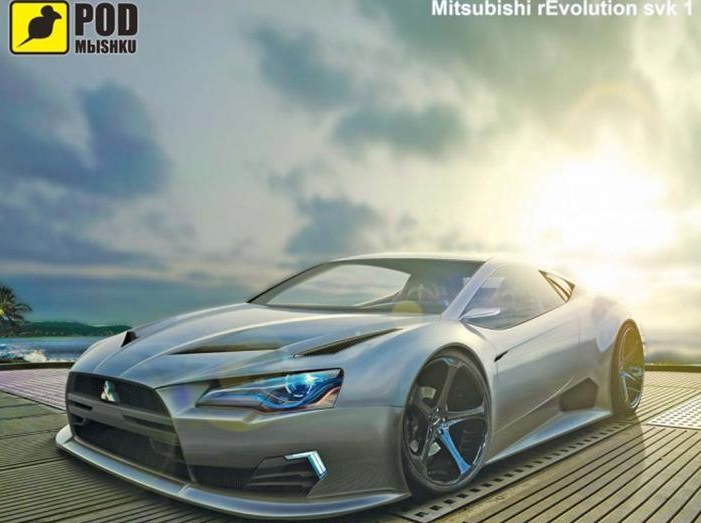 Килимок для миші Podmyshku Mitsubishi