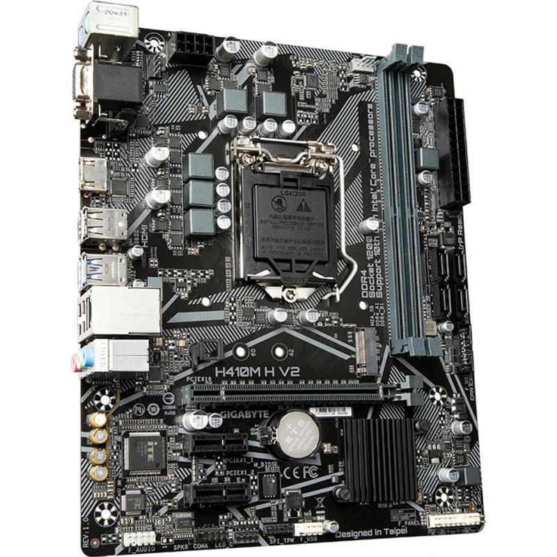 Материнська плата Gigabyte H410M H V2 Socket 1200