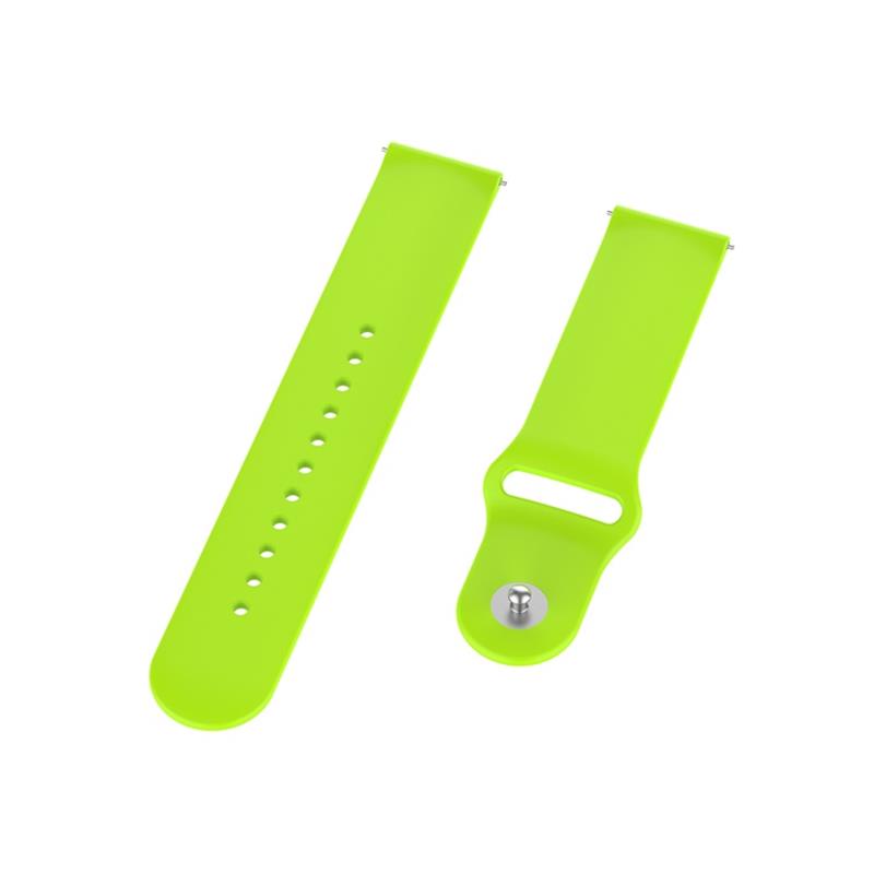 Силіконовий ремінець BeCover для Xiaomi iMi KW66/Mi Watch Color/Haylou LS01/Watch S1 Active Lime (706363)