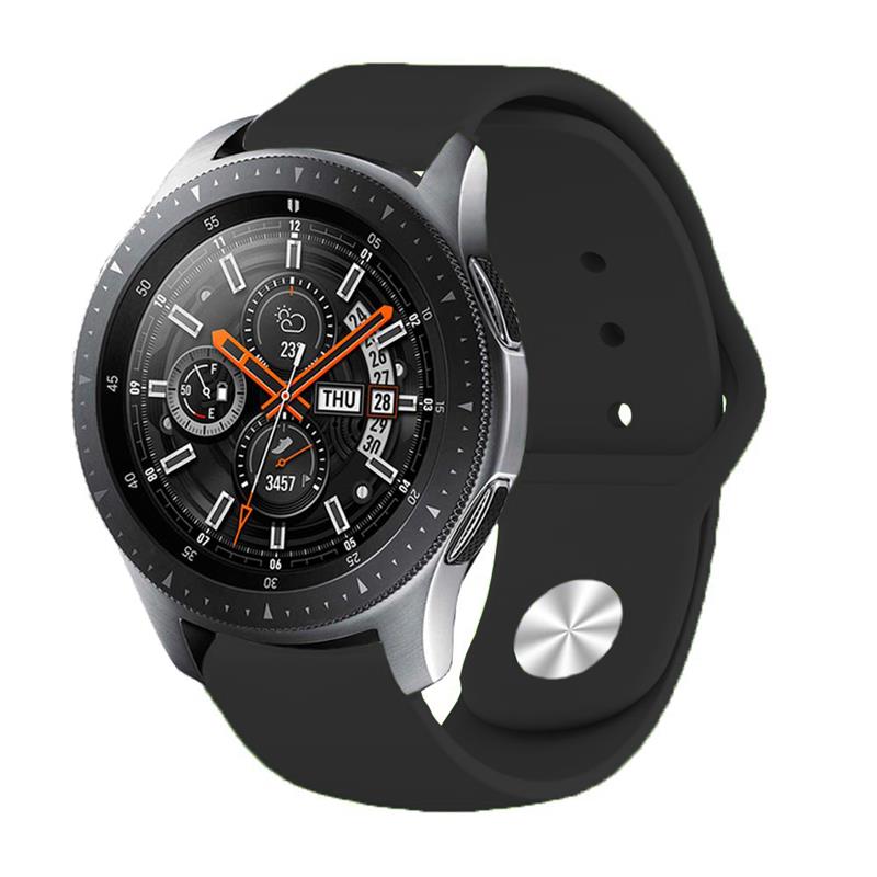 Силіконовий ремінець BeCover для Xiaomi iMi KW66/Mi Watch Color/Haylou LS01/Watch S1 Active Black (706356)