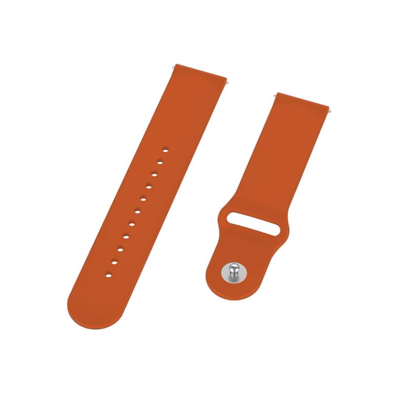 Силіконовий ремінець BeCover для Xiaomi iMi KW66/Mi Watch Color/Haylou LS01/Watch S1 Active Apricot (706355)