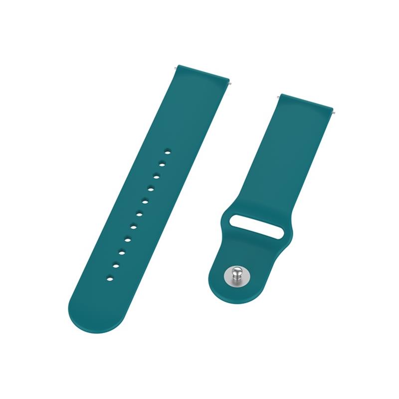 Силіконовий ремінець BeCover для Amazfit Stratos 1/2/2S/3/GTR 2/GTR 47mm/GTR Lite 47mm/Nexo/Pace Dark-Green (706386)