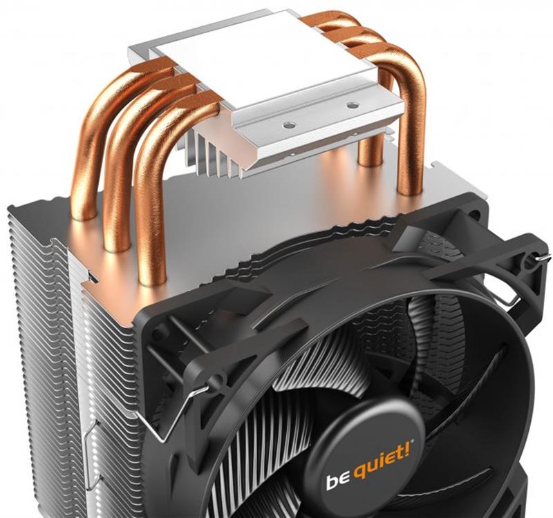 Кулер процессорный be quiet! Pure Rock Slim 2 (BK030), Intel: 1150/1151/1155/1200, AMD: AM3+/AM4, 135х97х82 мм, 4-pin PWM Кулер процессорный be quiet! Pure Rock Slim 2 (BK030), Intel: 1150/1151/1155/1200, AMD: AM3+/AM4, 135х97х82 мм, 4-pin PWM