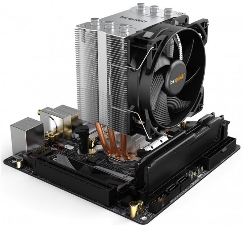 Кулер процессорный be quiet! Pure Rock Slim 2 (BK030), Intel: 1150/1151/1155/1200, AMD: AM3+/AM4, 135х97х82 мм, 4-pin PWM Кулер процессорный be quiet! Pure Rock Slim 2 (BK030), Intel: 1150/1151/1155/1200, AMD: AM3+/AM4, 135х97х82 мм, 4-pin PWM