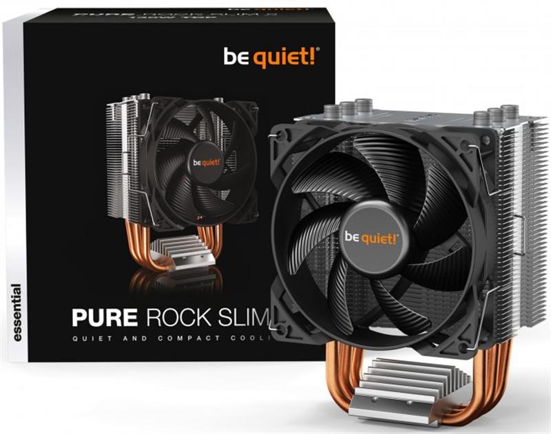 Кулер процессорный be quiet! Pure Rock Slim 2 (BK030), Intel: 1150/1151/1155/1200, AMD: AM3+/AM4, 135х97х82 мм, 4-pin PWM Кулер процессорный be quiet! Pure Rock Slim 2 (BK030), Intel: 1150/1151/1155/1200, AMD: AM3+/AM4, 135х97х82 мм, 4-pin PWM