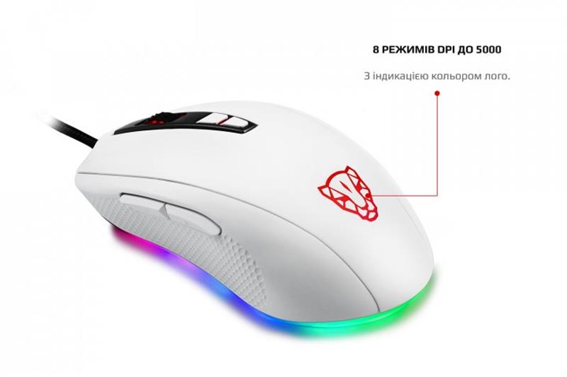 Миша Motospeed V60 White (mtv60w)