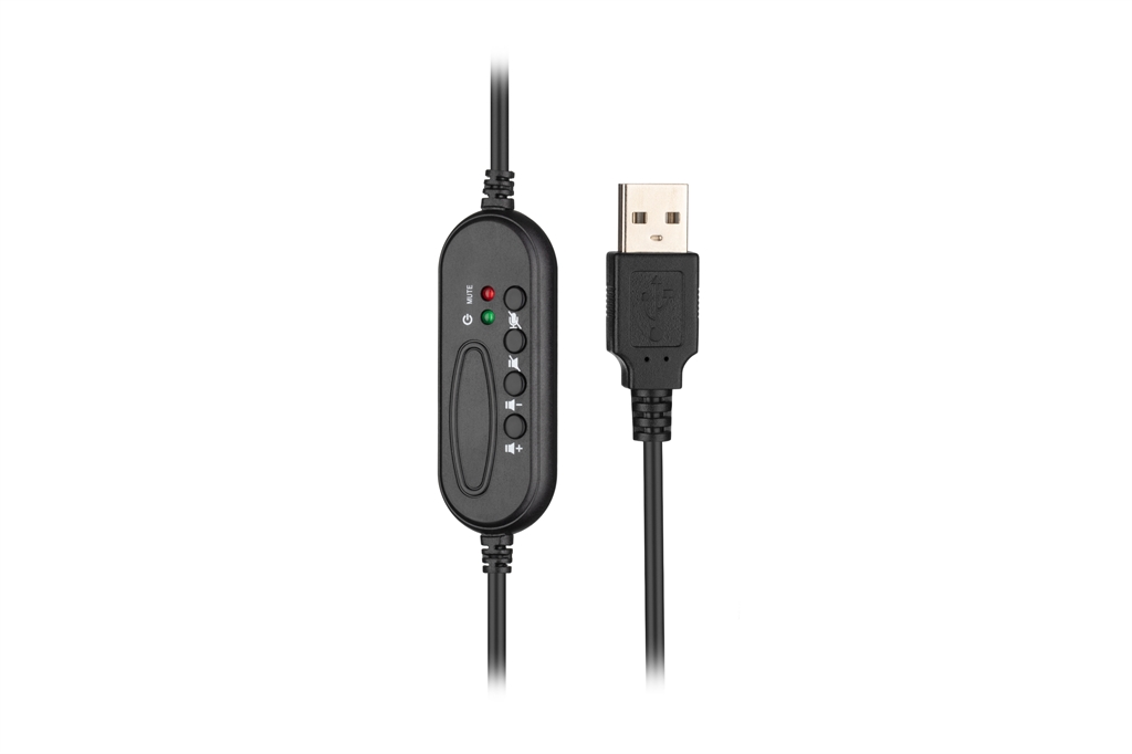 Гарнітура 2E CH12 On-Ear USB Black (2E-CH12MU)