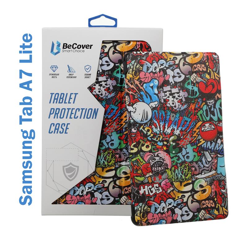 Чохол-книжка BeCover Smart для Samsung Galaxy Tab A7 Lite SM-T220/SM-T225 Graffiti (706465)