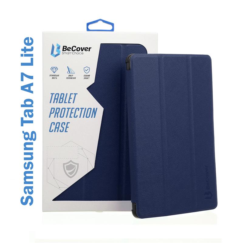 Чохол-книжка BeCover Flexible TPU Mate для Samsung Galaxy Tab A7 Lite SM-T220/SM-T225 Deep Blue (706472)