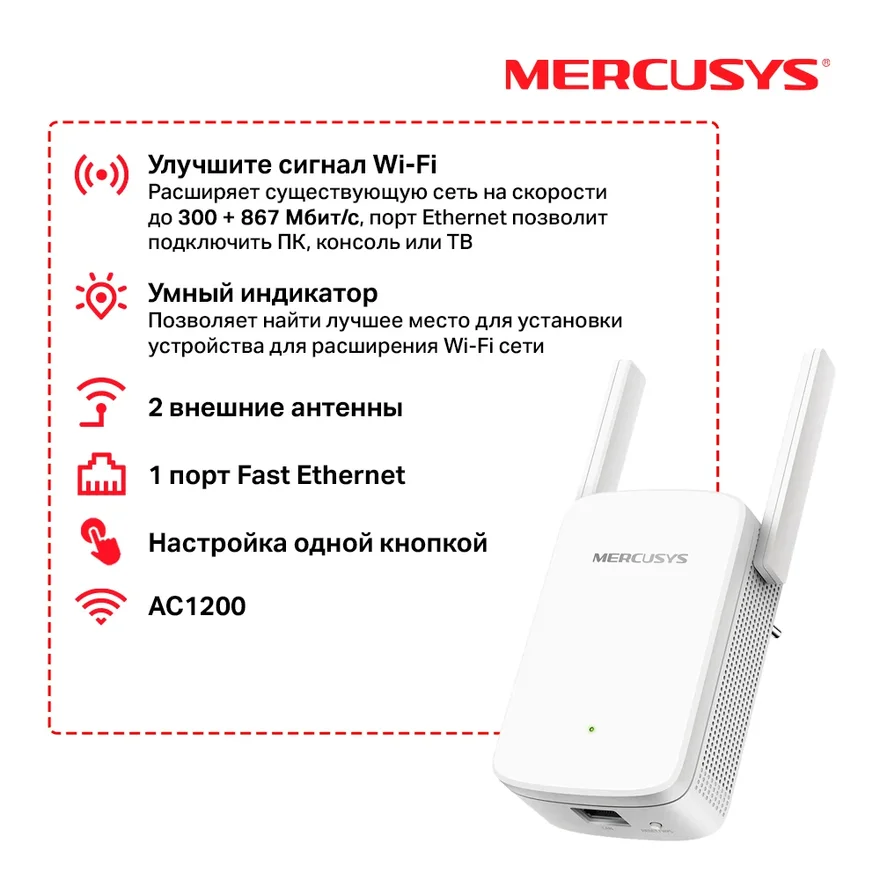 Точка доступу Mercusys ME30