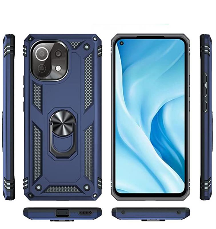 Чохол-накладка BeCover Military для Xiaomi Mi 11 Lite/Mi 11 Lite 5G/11 Lite 5G NE Blue (706643)