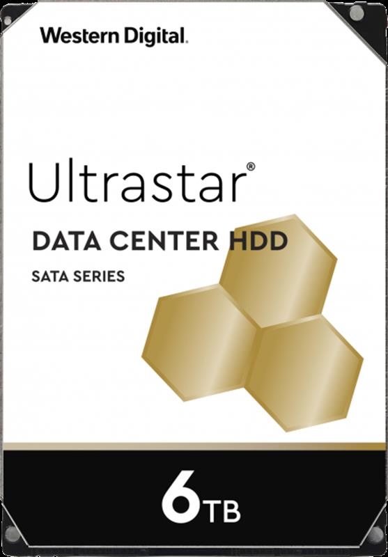 Накопичувач HDD SATA 6.0TB WD Ultrastar DC HC310 7200rpm 256MB (0B36039)