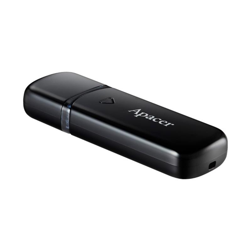 Флеш-накопичувач USB3.0 128GB Apacer AH355 Black (AP128GAH355B-1)