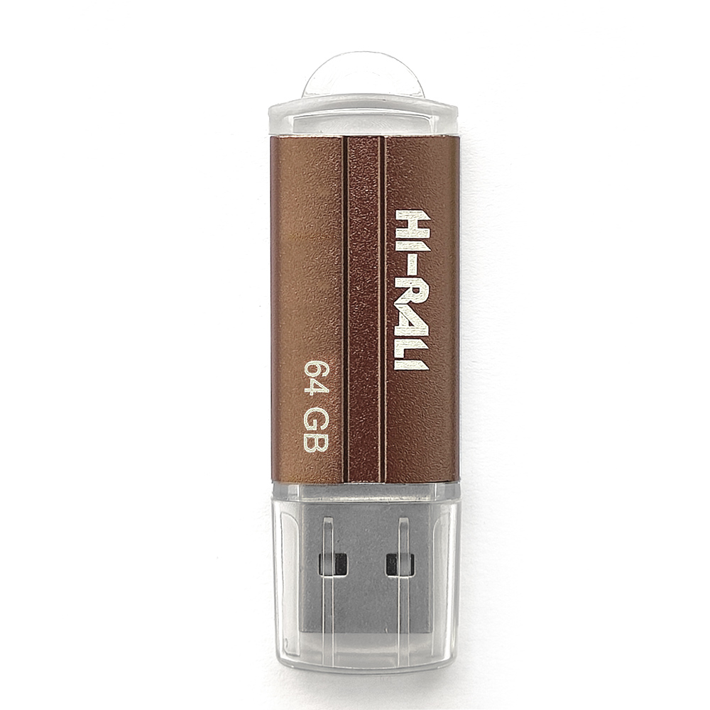 Флеш-накопичувач USB 64GB Hi-Rali Corsair Series Bronze (HI-64GBCORBR)