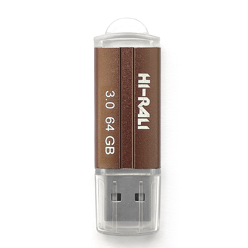 USB-флеш-накопитель Hi-Rali Corsair Series 64GB USB 3.0 бронзовий