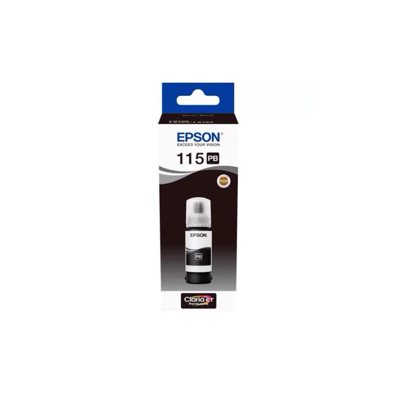 Контейнер з чорнилами Epson L8160/L8180 (C13T07D14A) Black