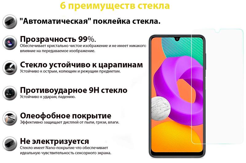 Захисне скло BeCover для Samsung Galaxy M22 SM-M225 (706908)