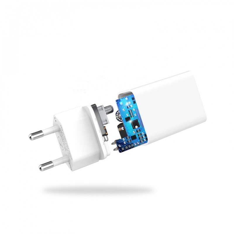 Зарядний пристрій SkyDolphin SC36 (1USB, 2.4A) White (SDMZP-000080)