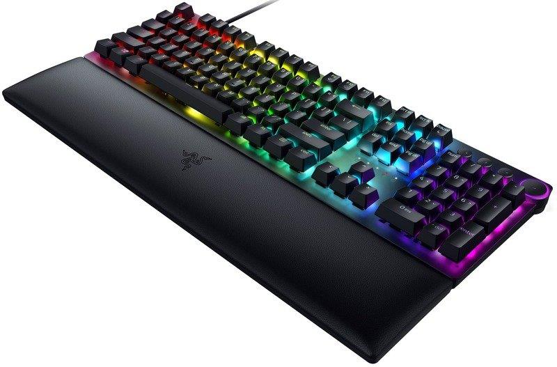 Клавіатура Razer Huntsman V2 Purple Optical Switch Black (RZ03-03931300-R3R1)