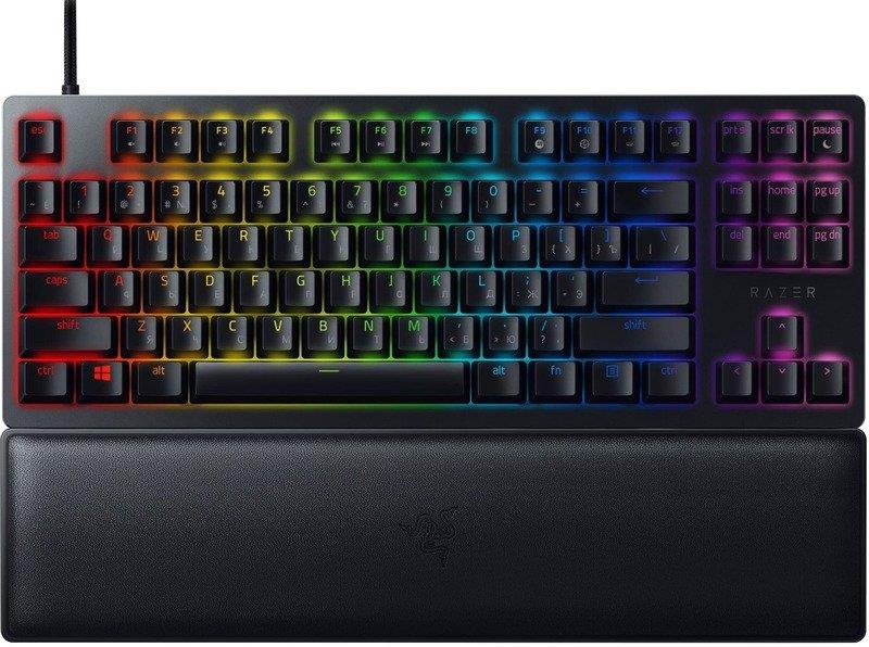 Клавіатура Razer Huntsman V2 TKL Purple Switch Black (RZ03-03941400-R3R1)