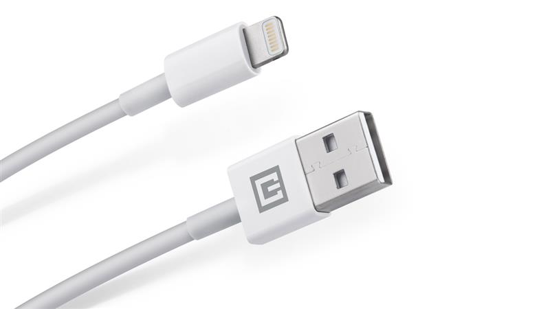 Кабель REAL-EL USB - Lightning (M/M), 1 м, White (EL123500055)