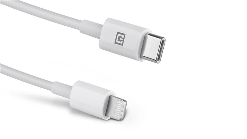 Кабель REAL-EL USB Type-C - Lightning (M/M), 1 м, White (EL123500057)