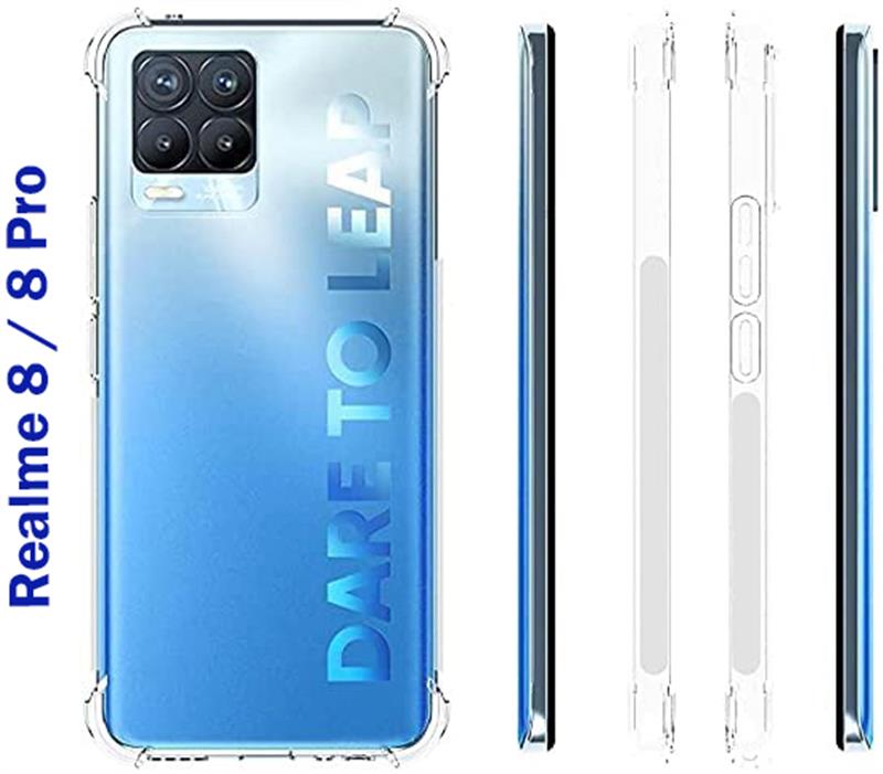 Чохол-накладка BeCover Anti-Shock для Realme 8/8 ProClear (706970)