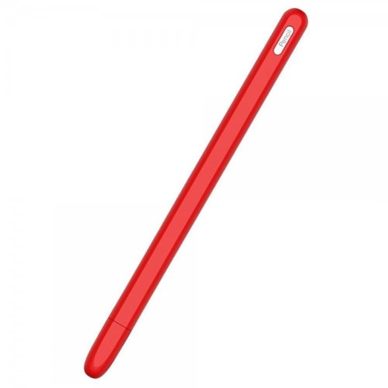 Чохол Goojodoq Button Magnetic TPU для стилуса Apple Pencil 2 Red (1005001784825742R)