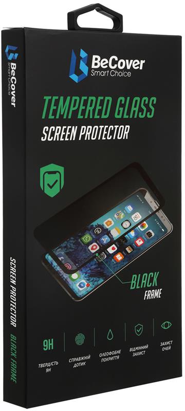 Захисне скло BeCover для Realme C25Y Black (707139)