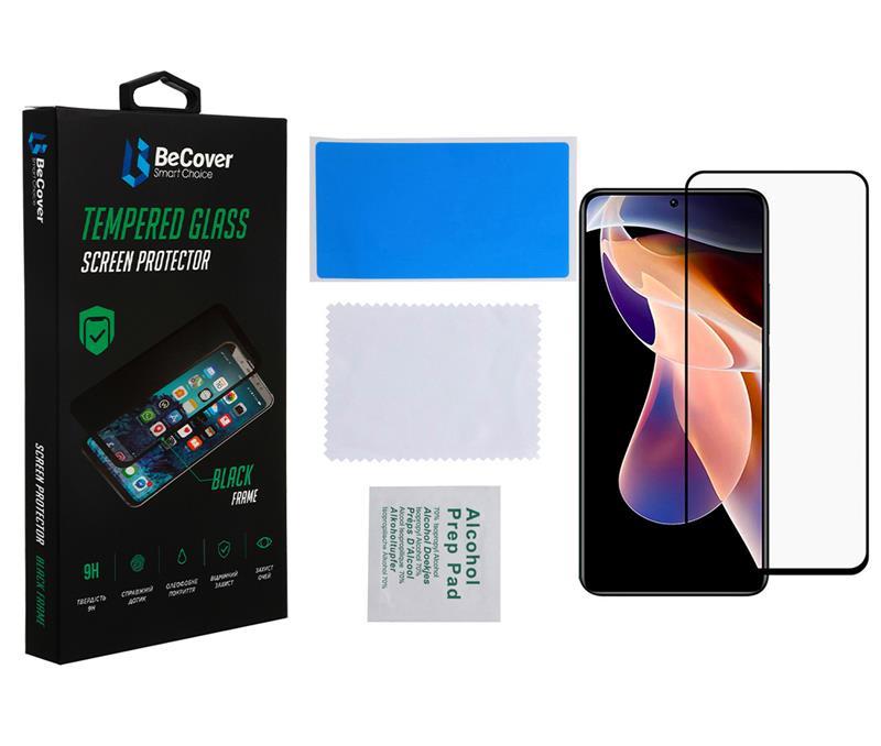 Захисне скло BeCover для Xiaomi Redmi Note 11 Pro/11 Pro Plus Black (707140)