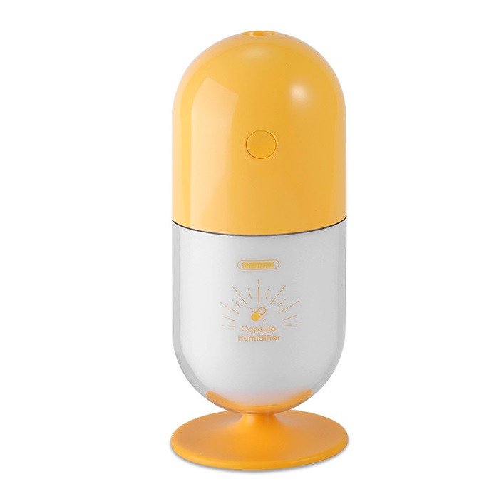 Зволожувач повітря Remax RT-A500 Capsule Mini Humidifier жовтий (6954851281870) (1405281)