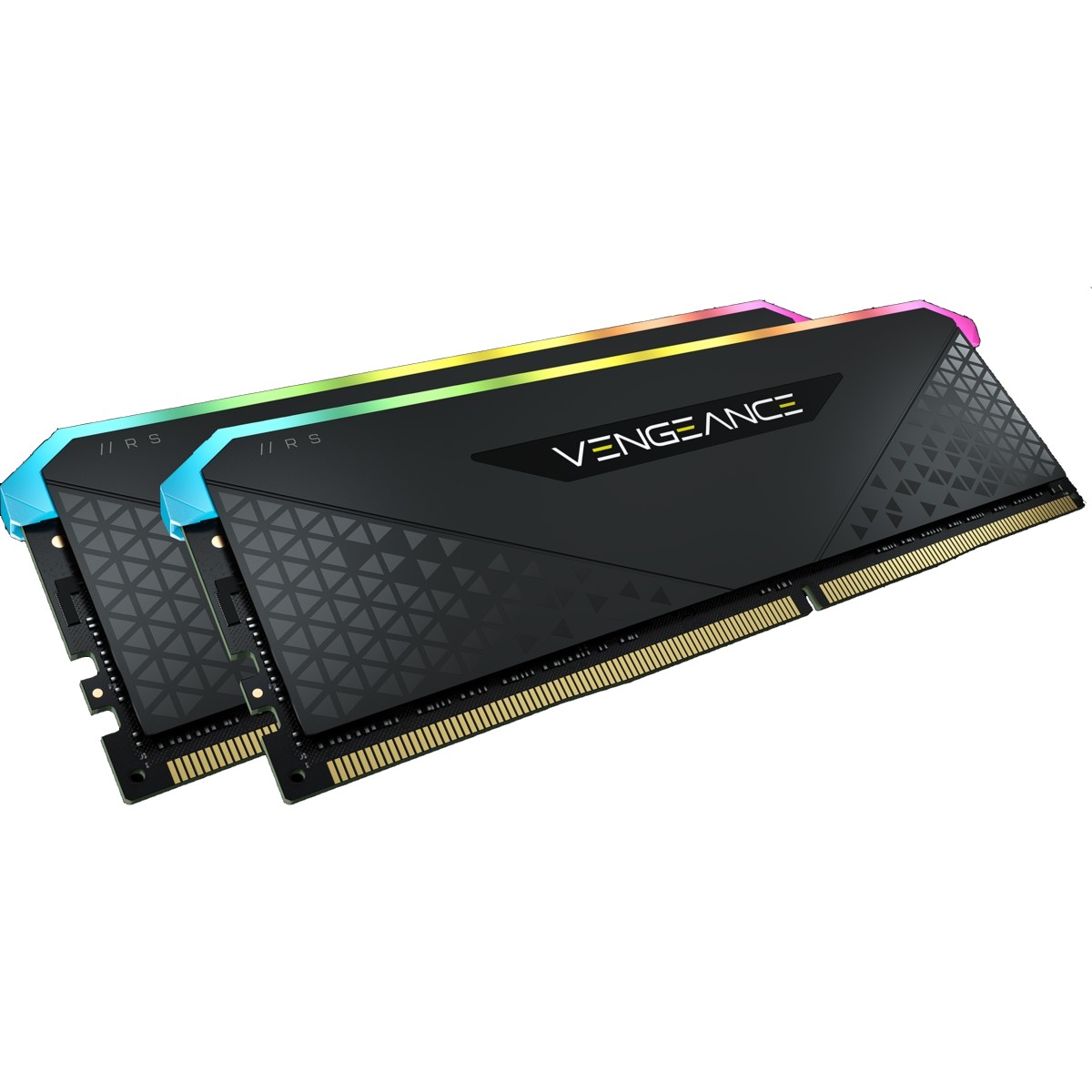 Модуль пам`ятi DDR4 2x16GB/3200 Corsair Vengeance RGB RS Black (CMG32GX4M2E3200C16)