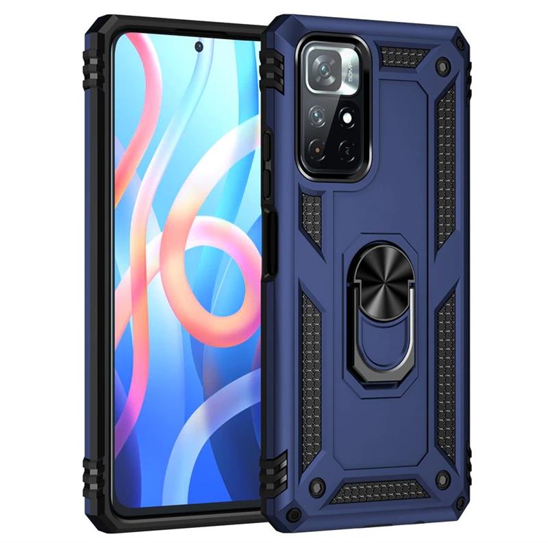 Чохол-накладка BeCover Military для Xiaomi Poco M4 Pro 5G Blue (707121)