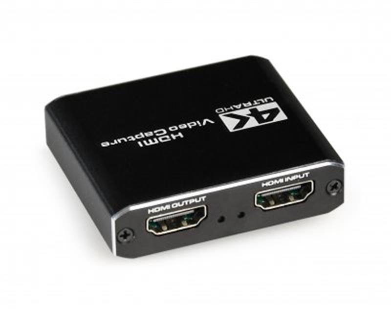 Адаптер Cablexpert HDMI - HDMI+USB+3.5 мм (F/F), Black (UHG-4K2-01)