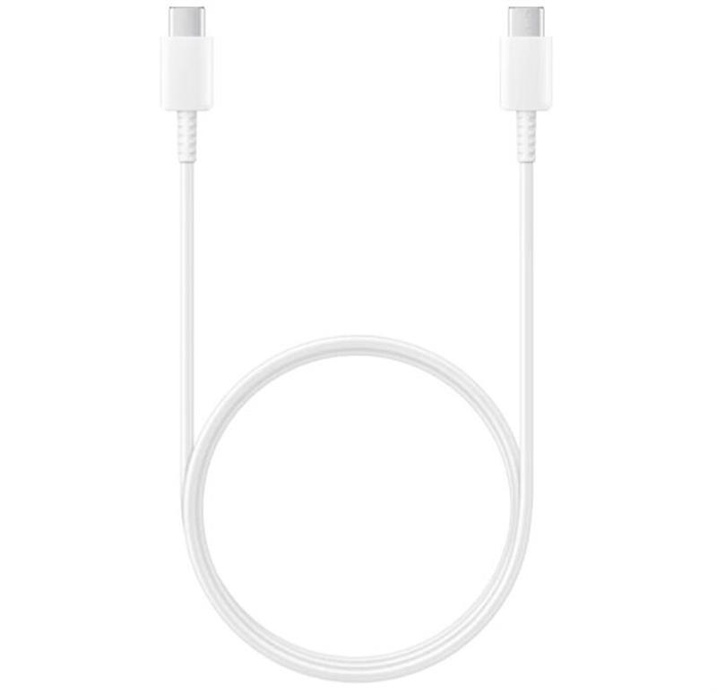 Кабель Samsung USB Type-C - USB Type-C (M/M), 1 м, White (EP-DA705BWRGRU) OEM