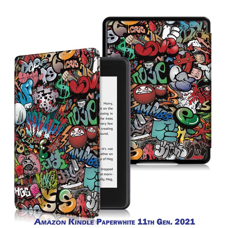 Чохол-книжка BeCover Smart для Amazon Kindle Paperwhite 11th Gen. 2021 Graffiti (707214)