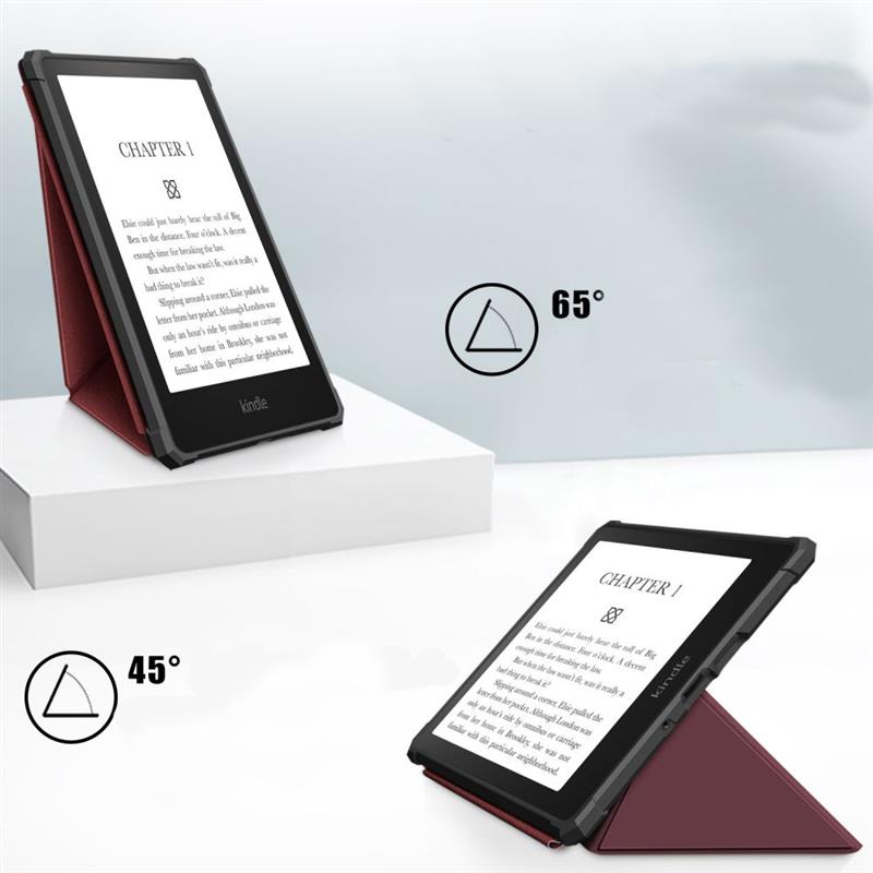 Чохол-книжка BeCover Ultra Slim Origami для Amazon Kindle Paperwhite 11th Gen. 2021 Red Wine (707222)