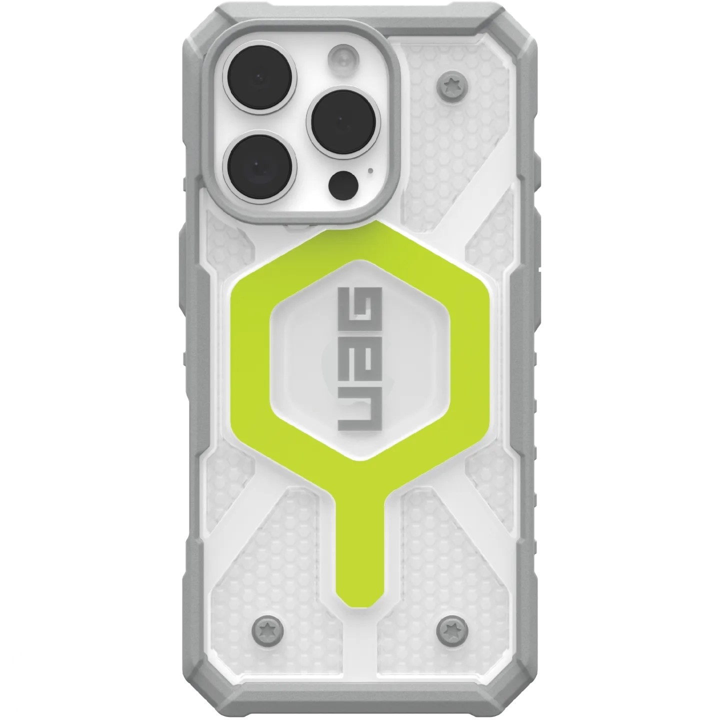 Чохол-накладка Urban Armor Gear Magsafe для Apple iPhone 16 Pro Pathfinder Active Neon (114464118181)