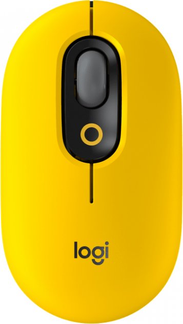 Миша бездротова Logitech POP Mouse Bluetooth Blast Yellow (910-006546)