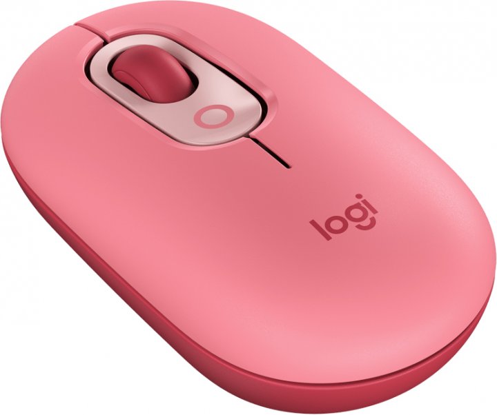 Миша бездротова Logitech POP Mouse Bluetooth Heartbreaker Rose (910-006548)