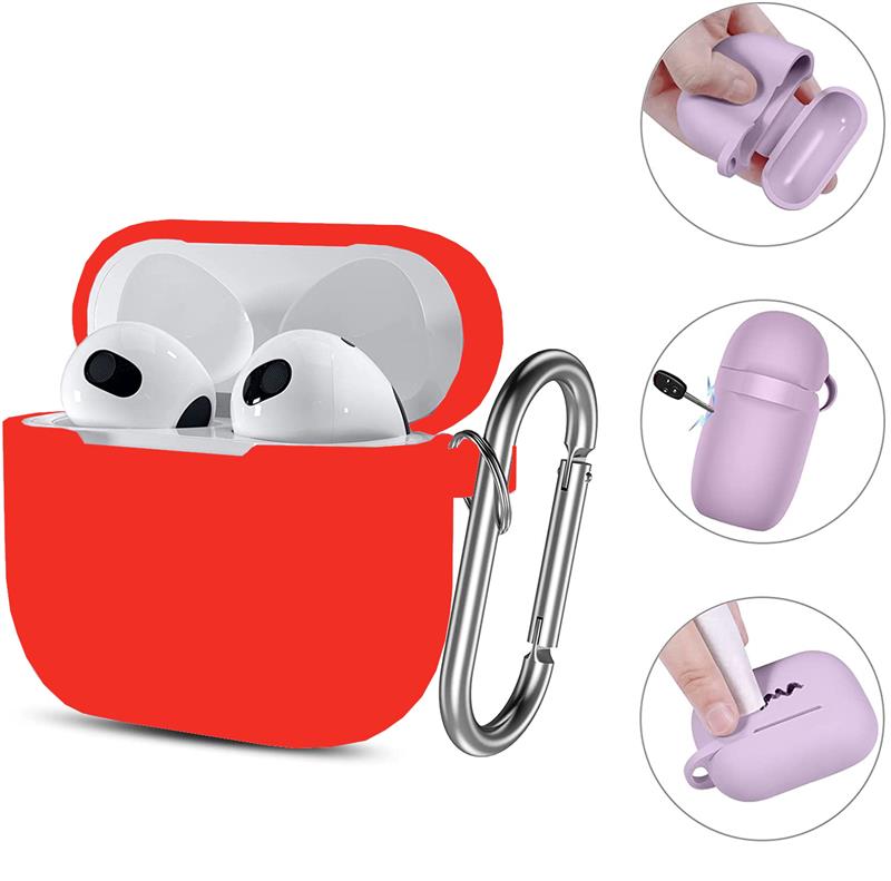 Чохол для навушників BeCover для Apple AirPods (3nd Gen) Red (707186)