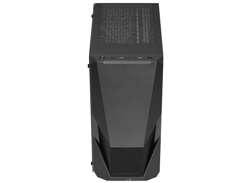 Корпус AeroCool Zauron Saturn FRGB-G-BK-v2 (ACCM-PV23023.11) Black без БЖ