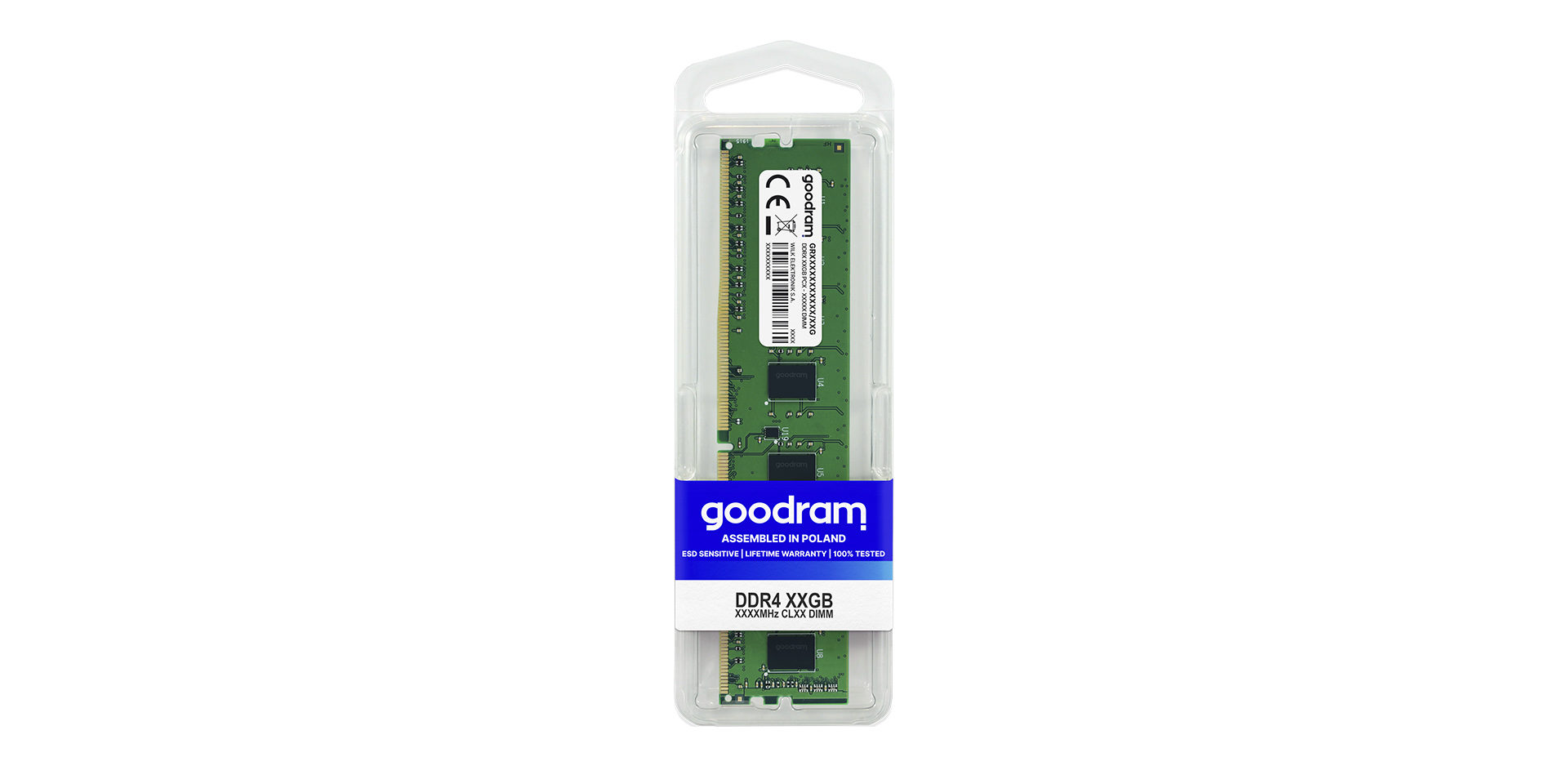 Модуль пам`яті DDR4 8GB/2400 Goodram (GR2400D464L17S/8G)